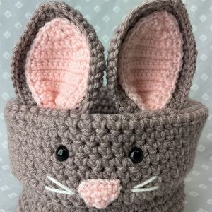 Handmade Bunny Easter Basket